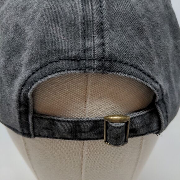 David & Young Women's Slideback Hat Gray OSFM Dog Mom Embroidered Logo - Picture 8 of 11